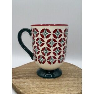 The Pioneer Woman Holiday Geo Christmas Jumbo 5.5” Coffee Mug Replacement Preown